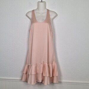 a line linen dress with pockets A-line Linen Dress With Pockets main image 1